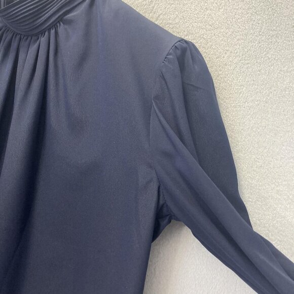 Vintage 80s Helene St. Marie Blouse Womens 4 Lightweight Minimalist Made in USA - Picture 8 of 12